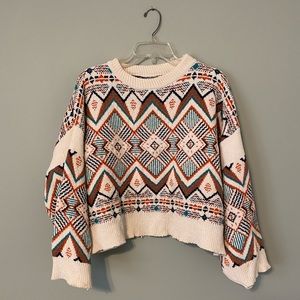 Earthbound cropped sweater